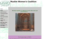Desktop Screenshot of mwcoalition.org